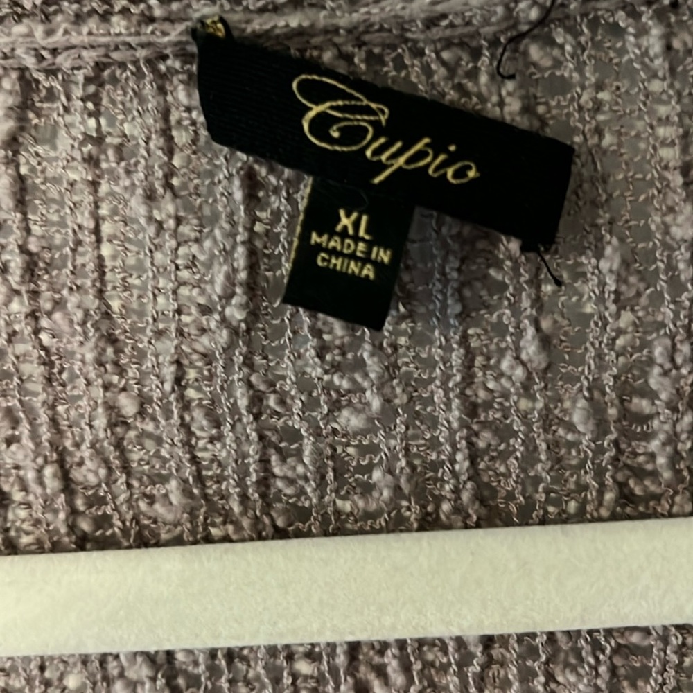 Cupio Brown Waterfall Cardigan Sweater - Picture 8 of 8